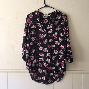 Black Rainn Floal Women’s shirt never worn